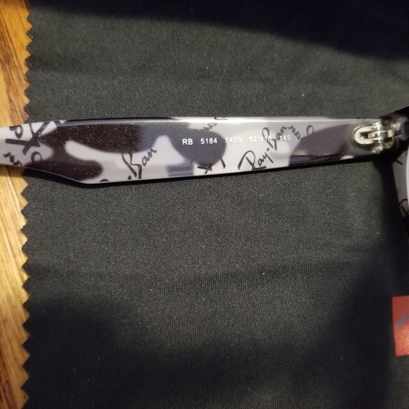 Ray Ban Black Wayfarer Eyeglasses Frames - Picture 4 of 7